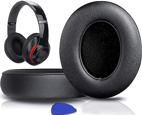 Beats earpad replacement with soft leather cushions