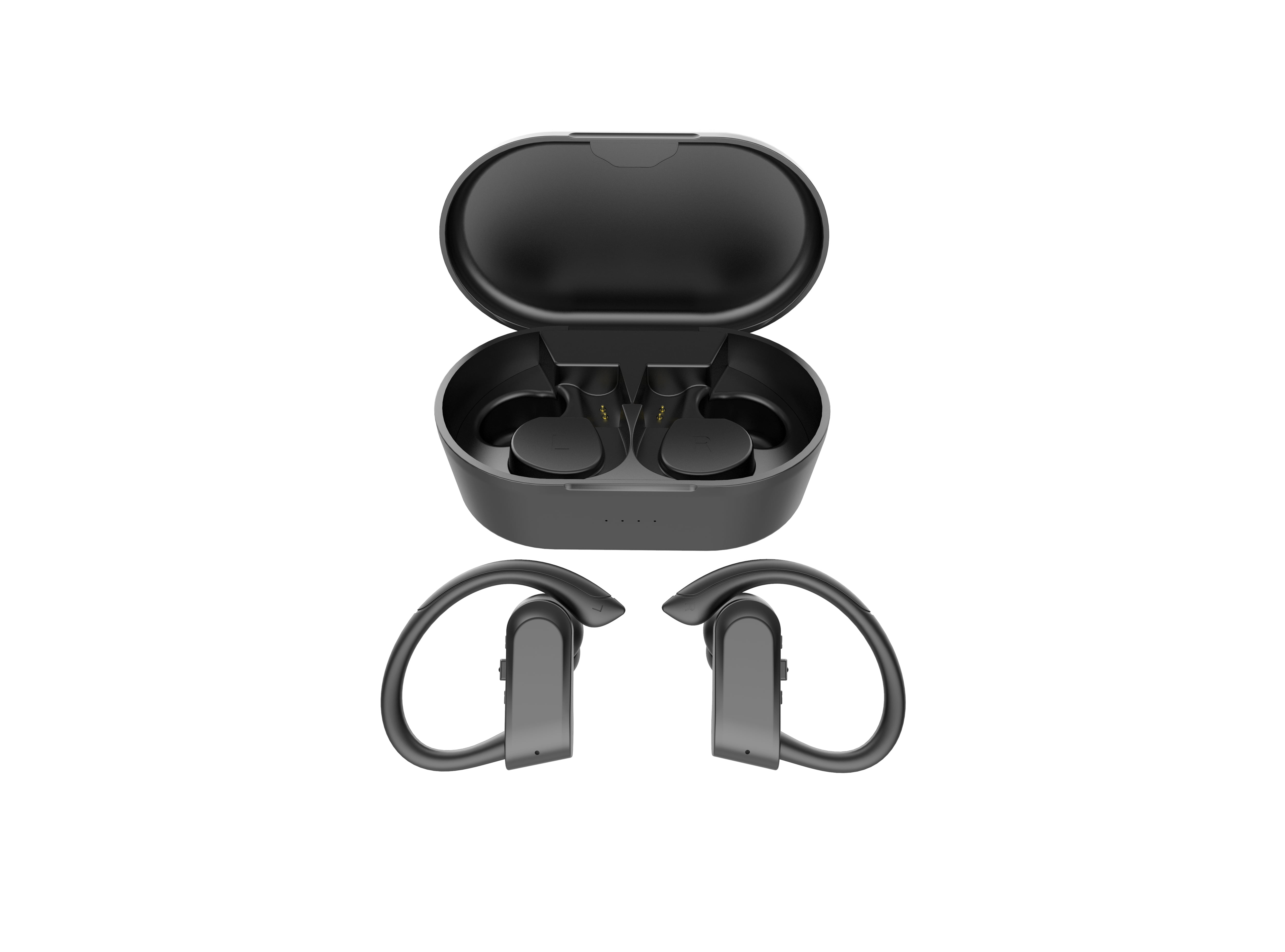 True Wireless Bluetooth Sport Earbuds with Charging Case