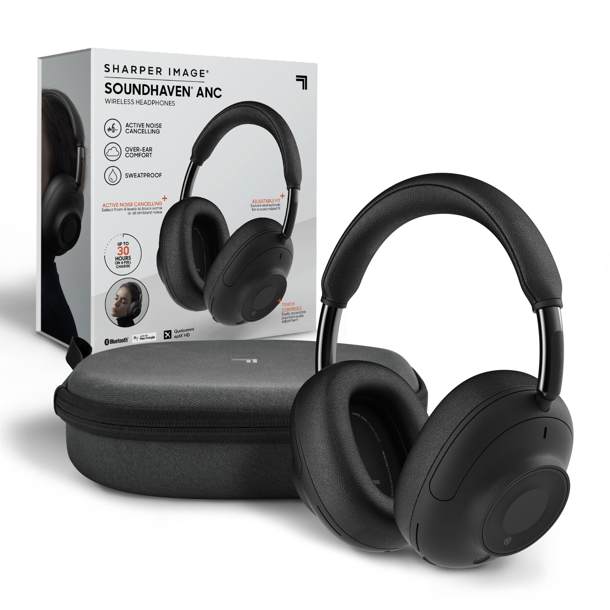 Wireless Noise Cancelling Headphones by Sharper Image