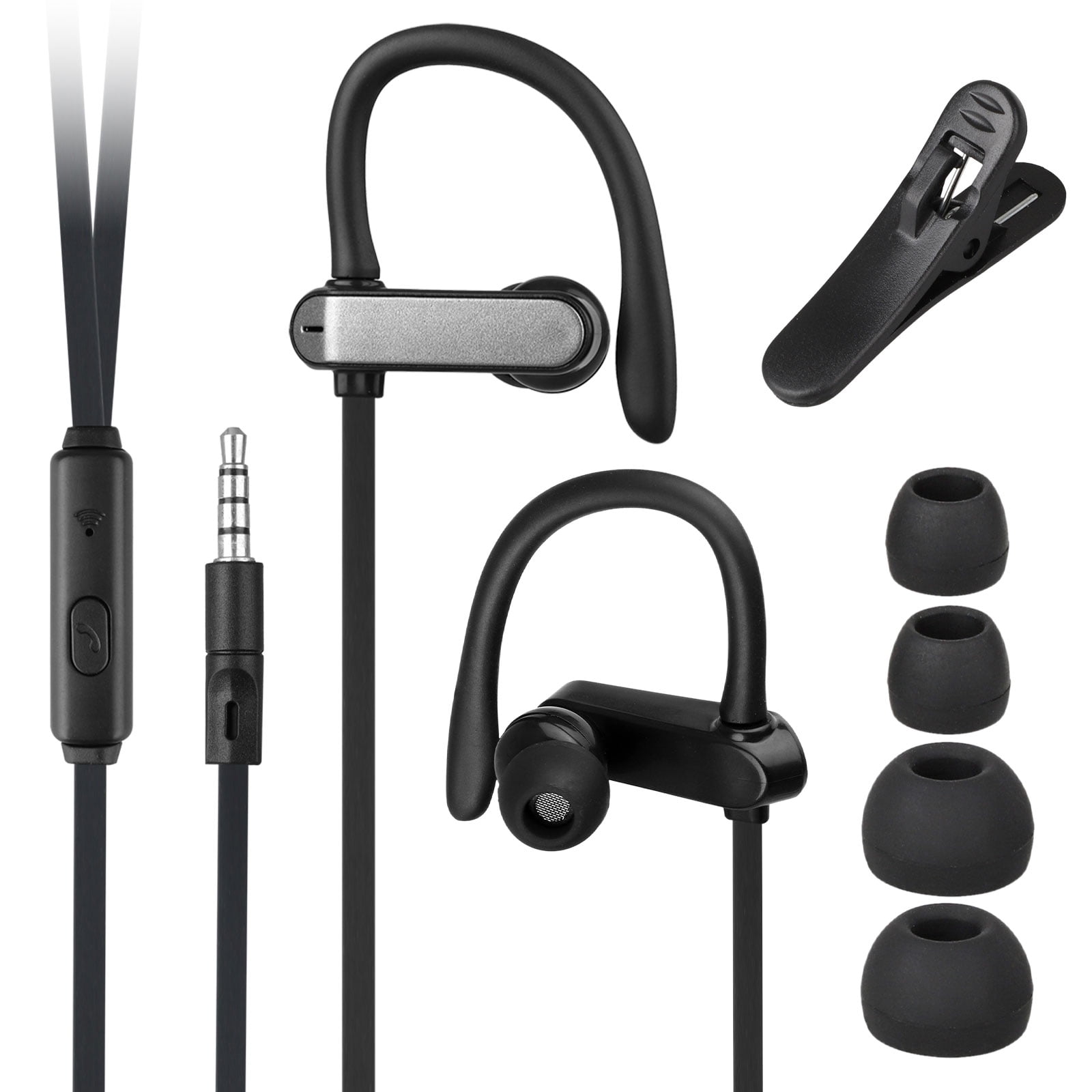Sport Earbuds with Microphone and Volume Control