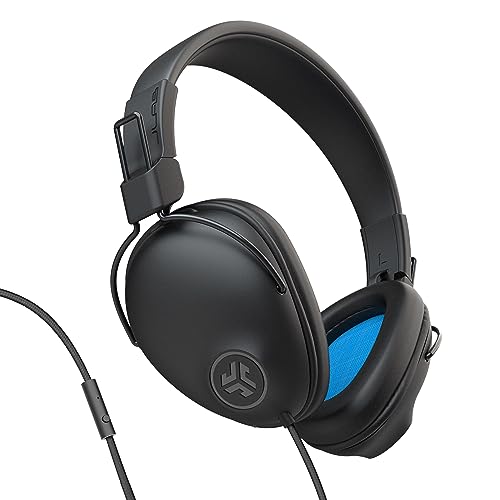JLab Studio Pro Wired Over-Ear Headphones, Black