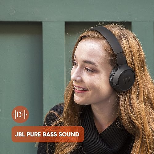 JBL Tune 510BT: Wireless On-Ear Headphones - Black