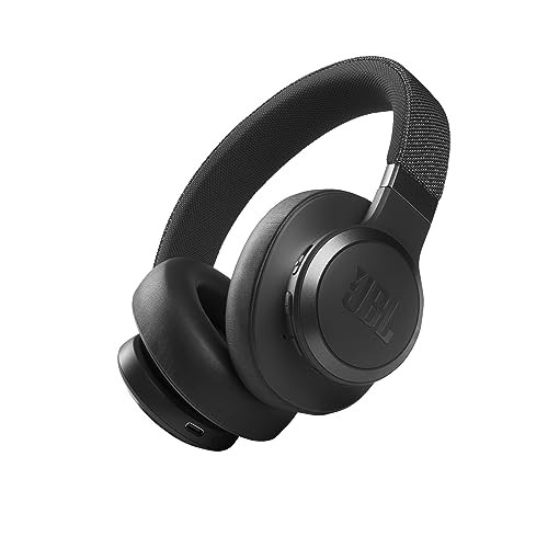 JBL Live 660NC Wireless Noise Cancelling Headphones - Black