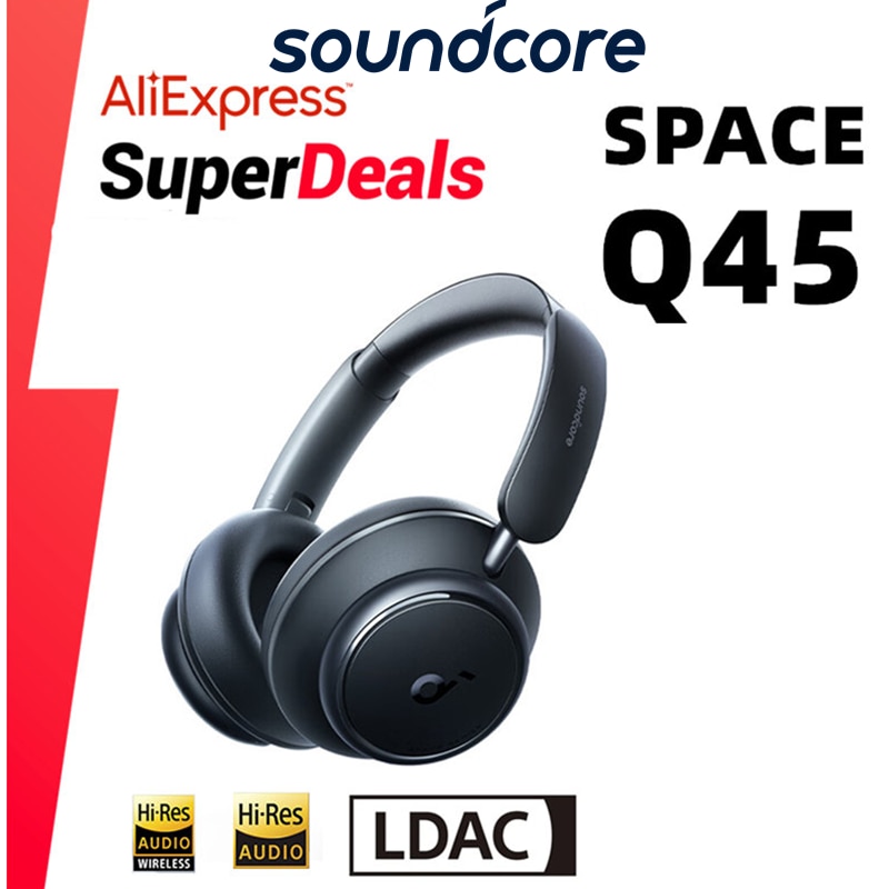 Wireless Soundcore Space Q45 Headphones with Triple ANC