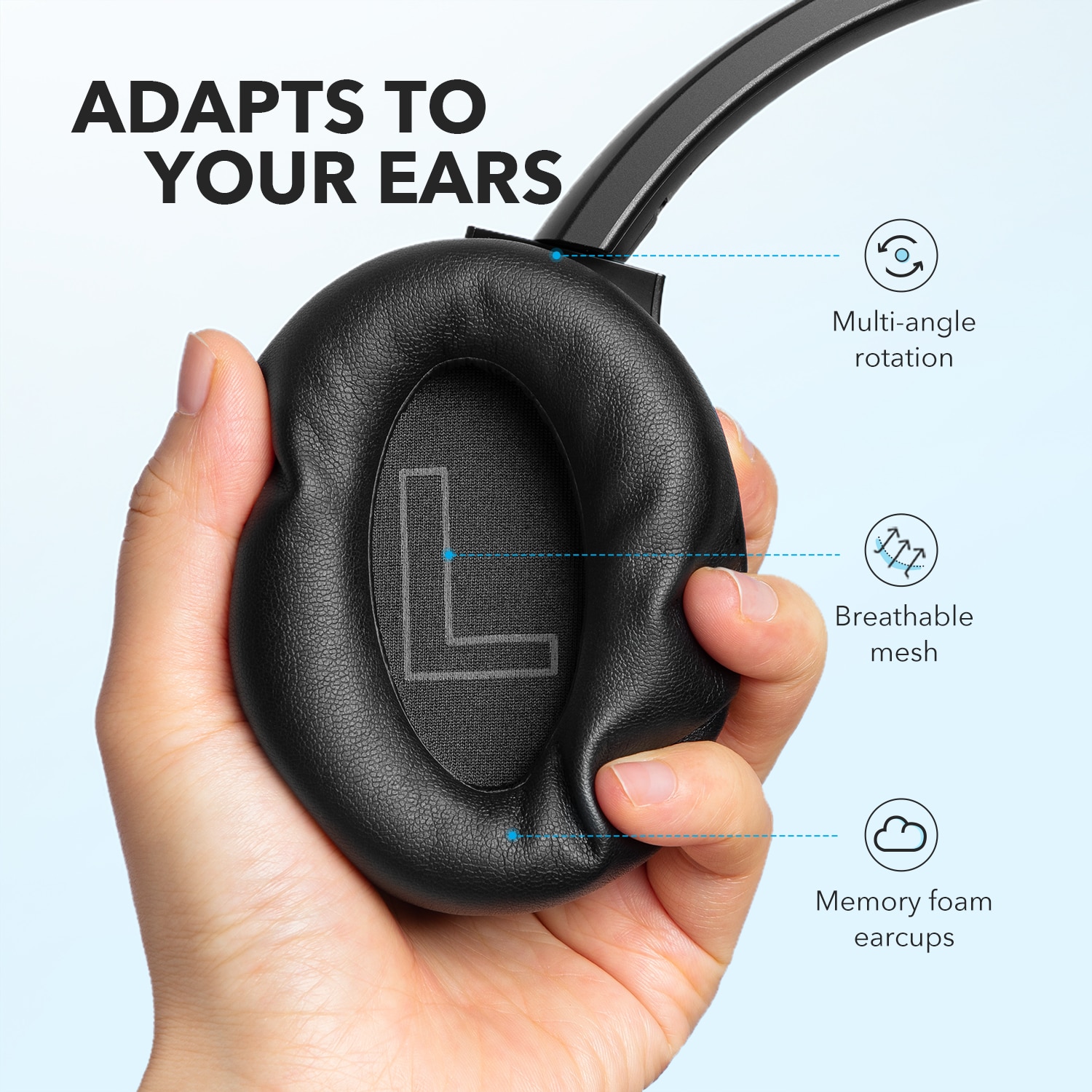Anker Soundcore Q20+ Wireless Noise Cancelling Headphones