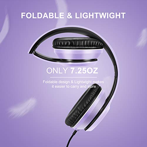 Portable LORELEI X8 Wired Headphones with Microphone