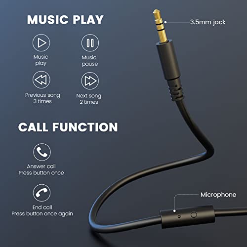 OneOdio Over Ear Studio Headphones with Adapter