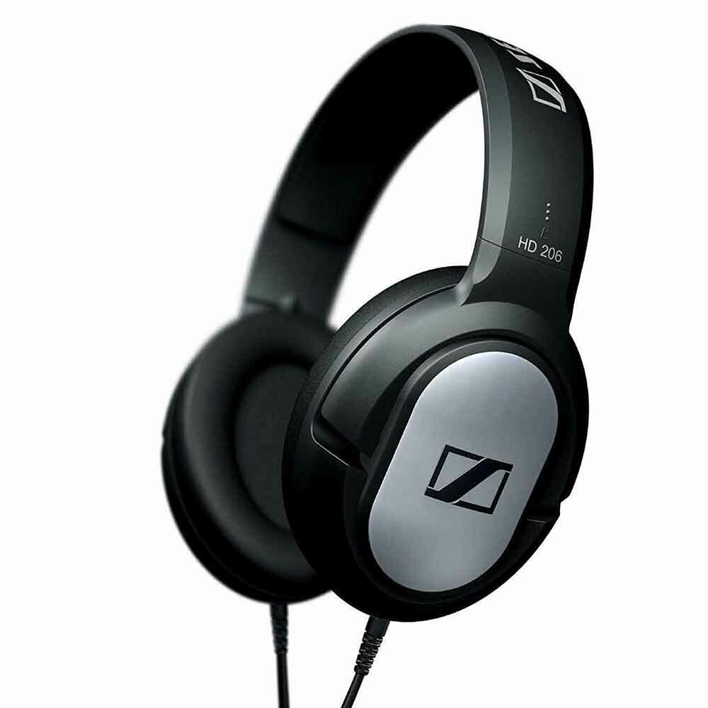 Sennheiser HD 206 Stereo Headphones - Black