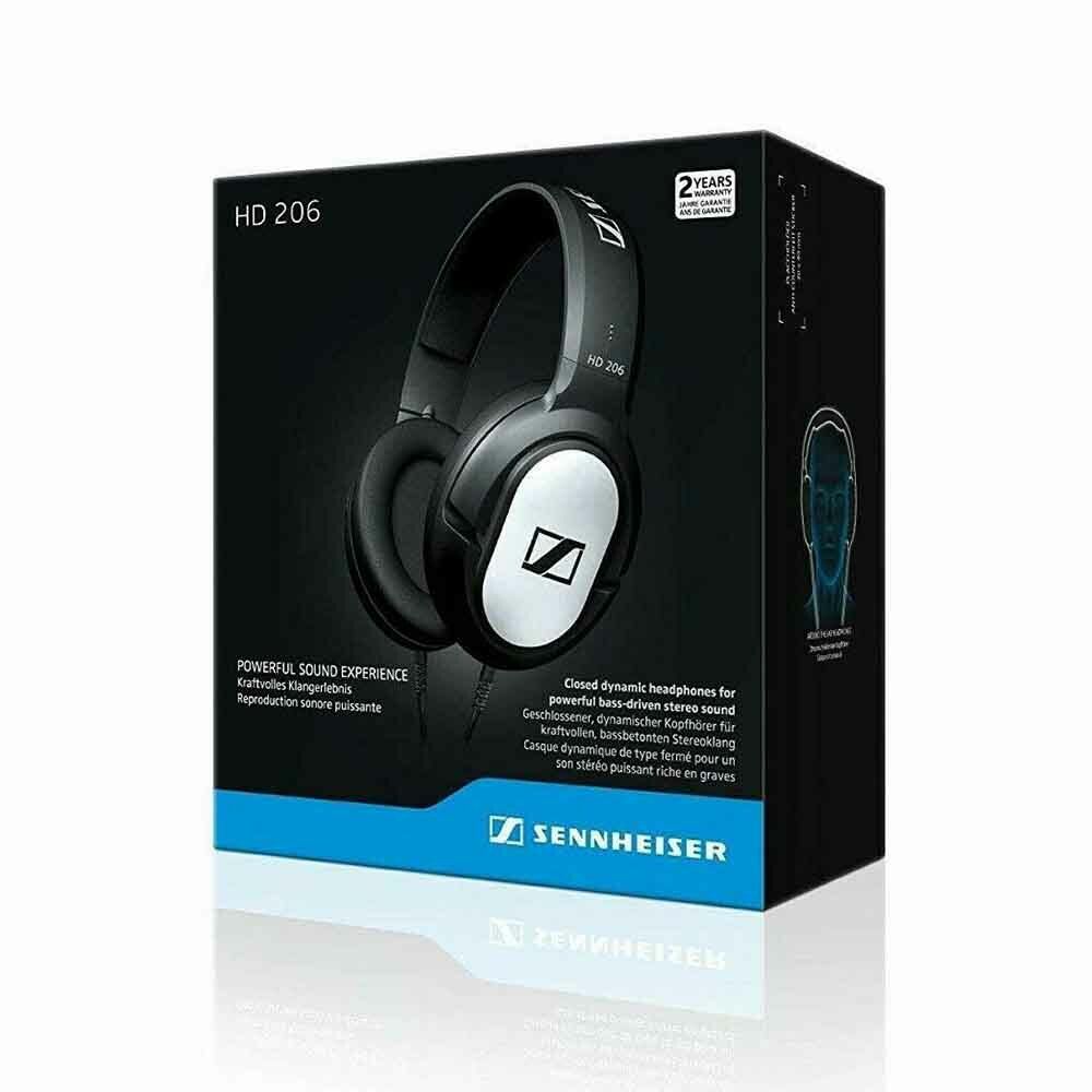 Sennheiser HD 206 Over Ear Headphones