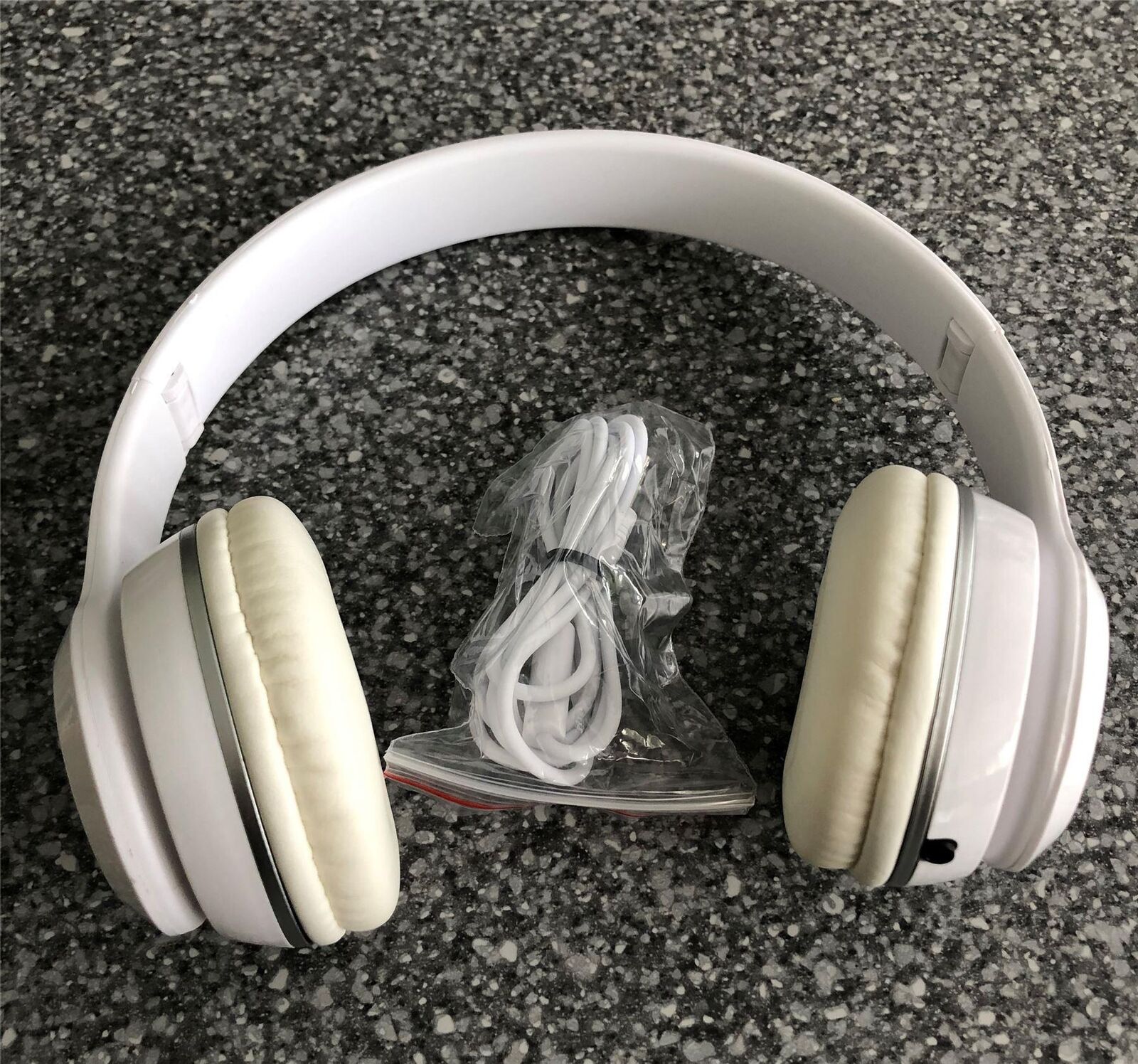 Over Ear Wired Headphones - White