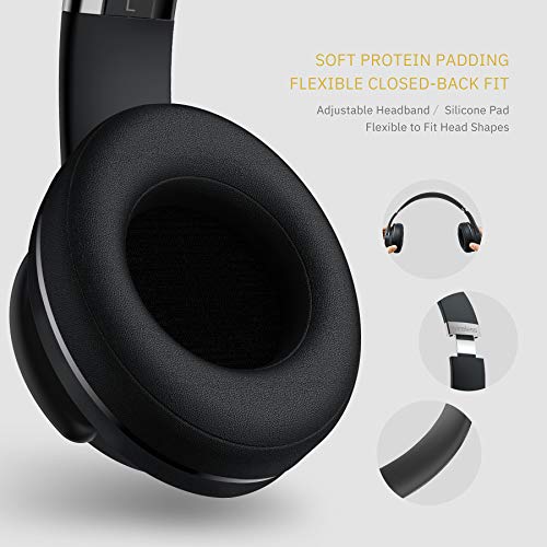 DOQAUS Wireless Over-Ear Headphones - 52 Hours Playback