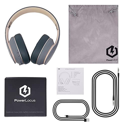 PowerLocus P6 Wireless Over Ear Headphones