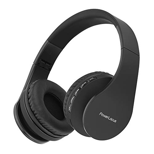 PowerLocus Wireless Over Ear Headphones with Mic
