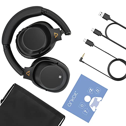 Ankbit E500pro Bluetooth ANC Headphones - 90H Playtime