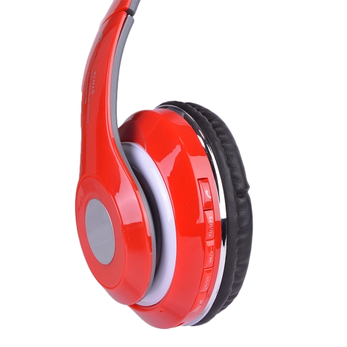 Altatac Bluetooth Noise-Canceling, Over-Ear Headphones Red, 071157
