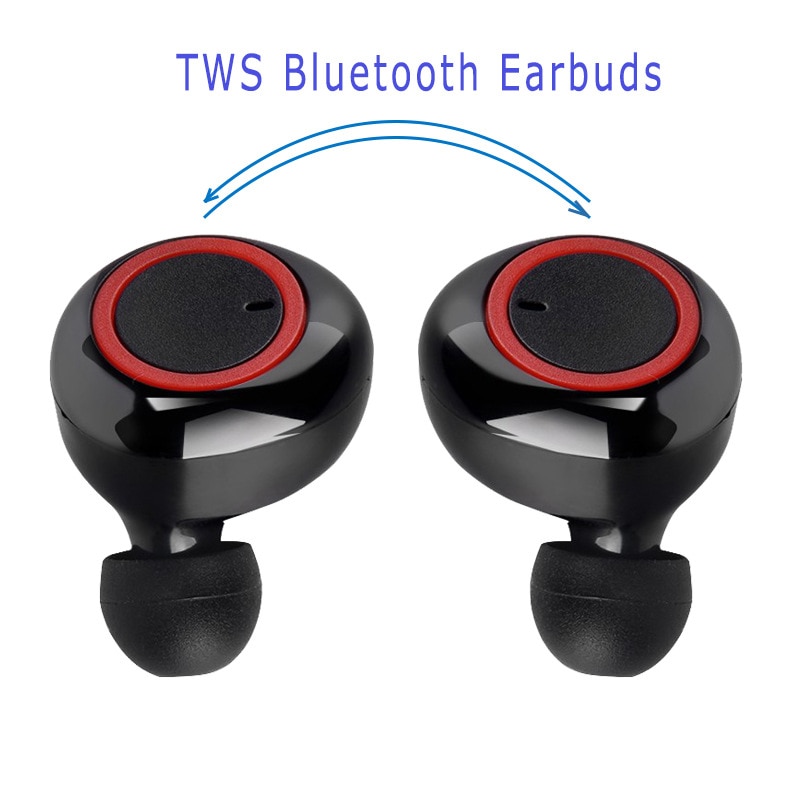 Wireless Sport Earbuds with Microphone and Bluetooth 5.0