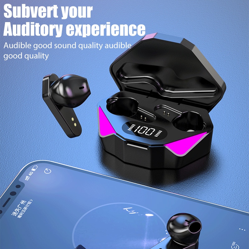 X15 TWS Wireless Earbuds for Gaming & More