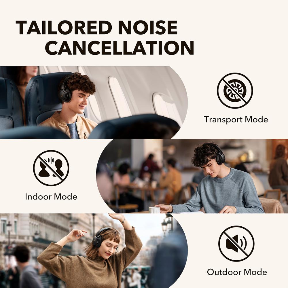 Anker Soundcore Q30:Noise-Canceling Bluetooth Headphones