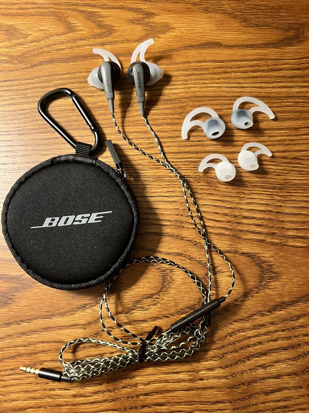 Bose Soundsport Wired In-Ear Headphones Black/Charcoal-Android-Includes Case!