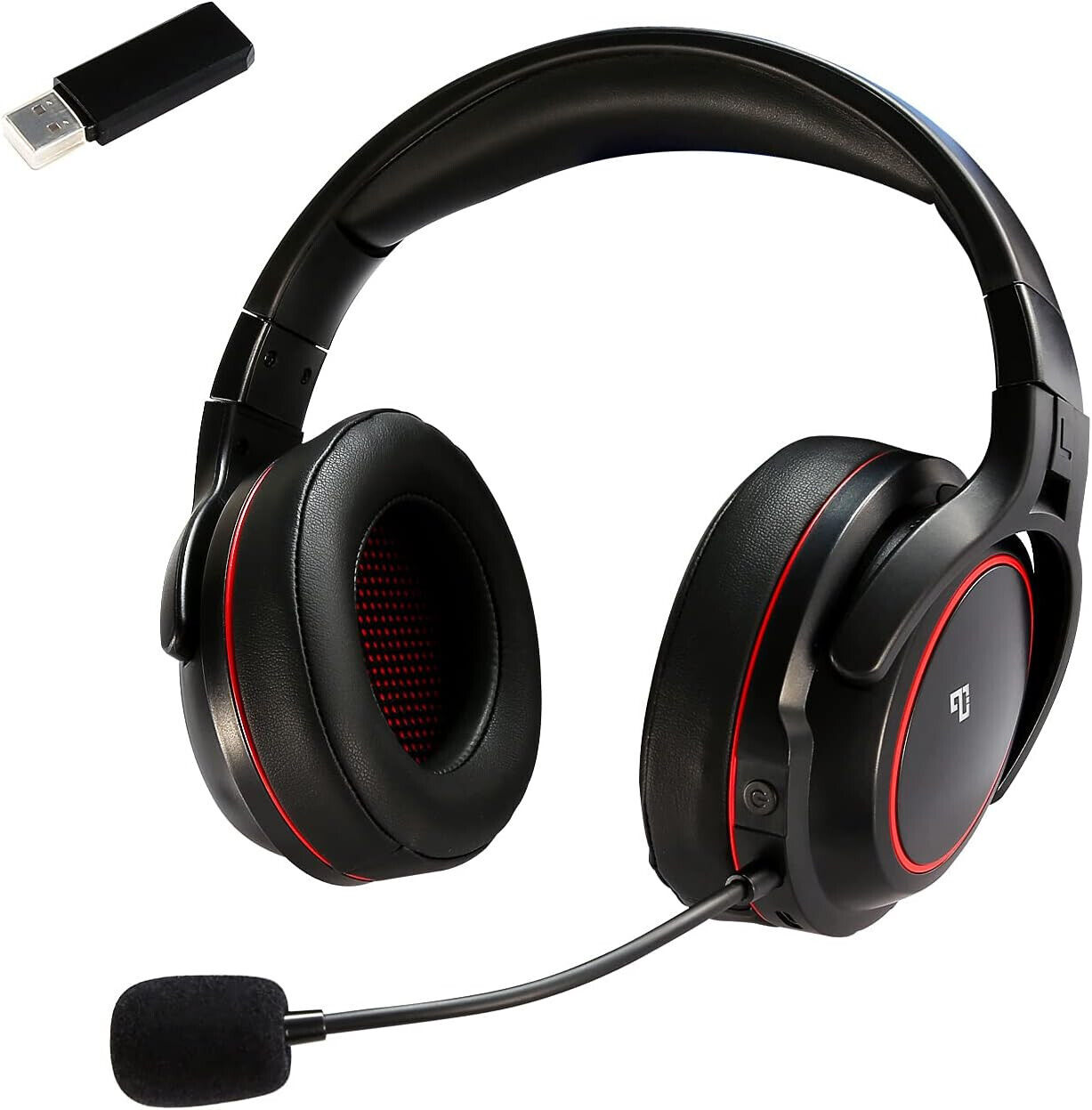 Wireless 3D Surround Gaming Headset for PC/PS