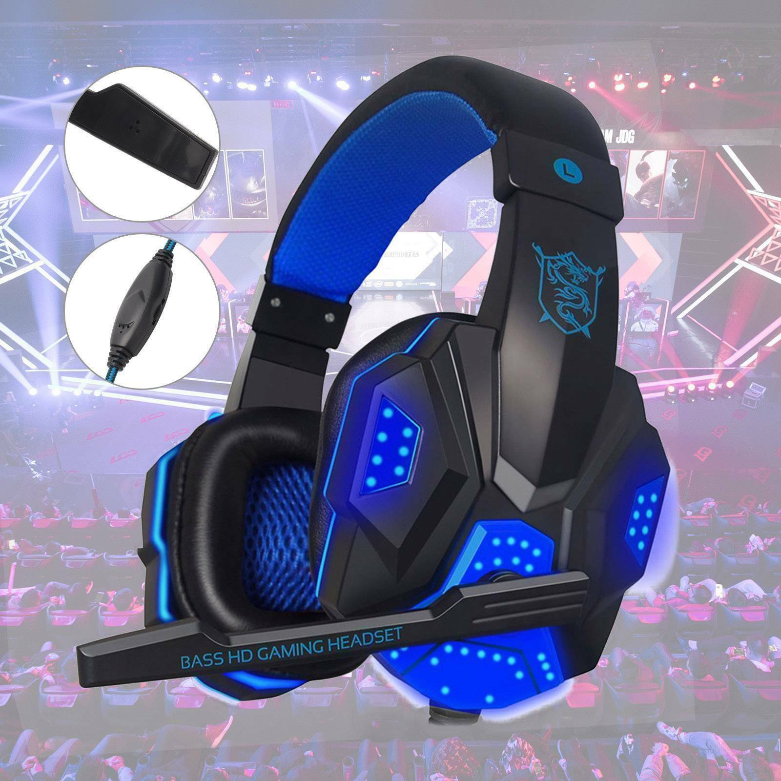 High Definition Bass Gaming Headset with Mic