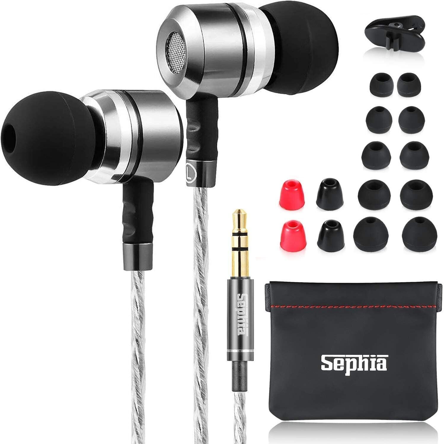 Premium In-Ear Wired Headphones with Extra Bass