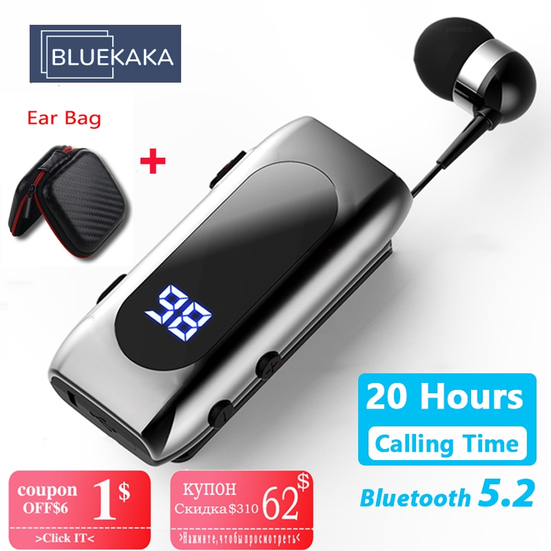 K55: Bluetooth Wireless Earbuds with Vibration Alert