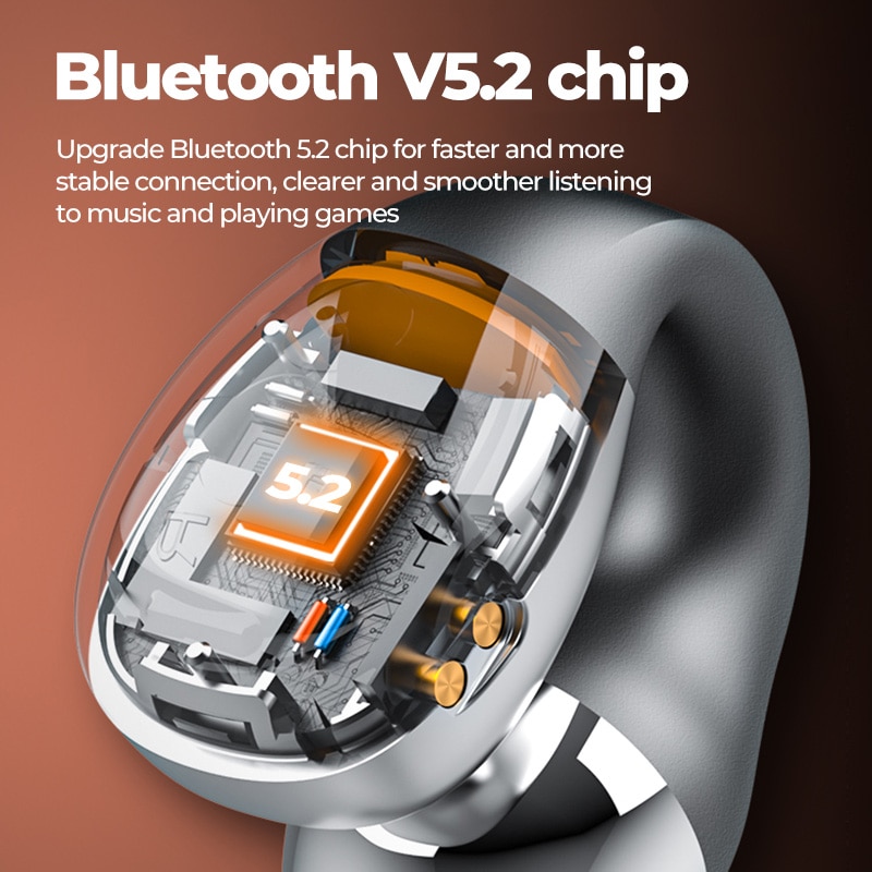 Bluetooth 5.2 Bone Conduction Sport Earphones