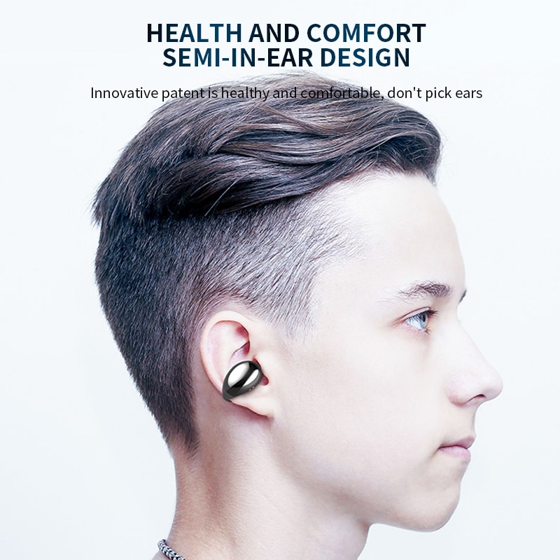 Wireless Ear-Clip TWS Earphone for Running & Gaming