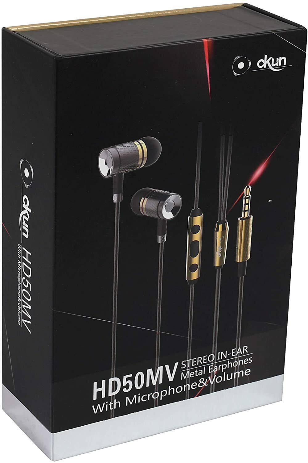 In-Ear Wired Headphones With Extra Bass