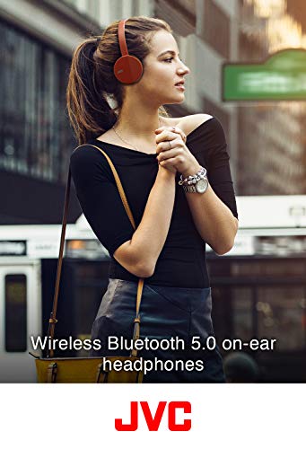 Wireless JVC headphones with 17-hour battery