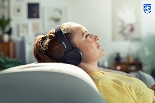 PHILIPS Wireless On-Ear Headphones with BASS Boost