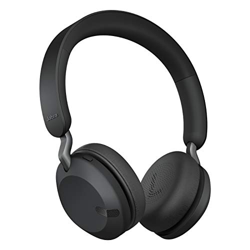 Jabra Elite 45h On-Ear Wireless Headphones - Titanium