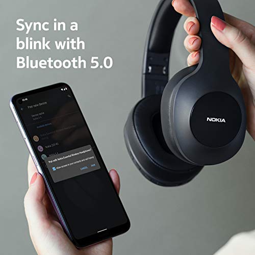 Nokia Wireless Headphones - Bluetooth - 40 Hours Playback