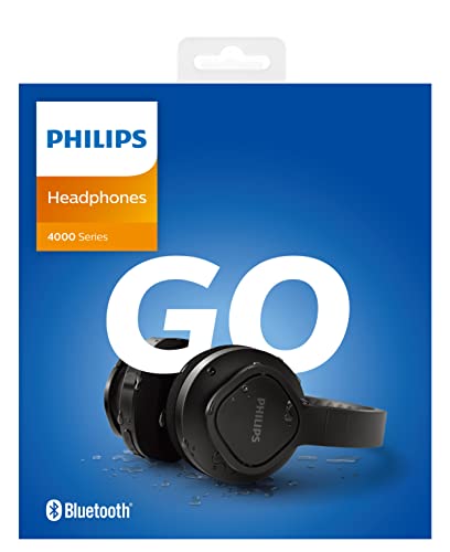 Philips On-Ear Wireless Sports Headphones - Black