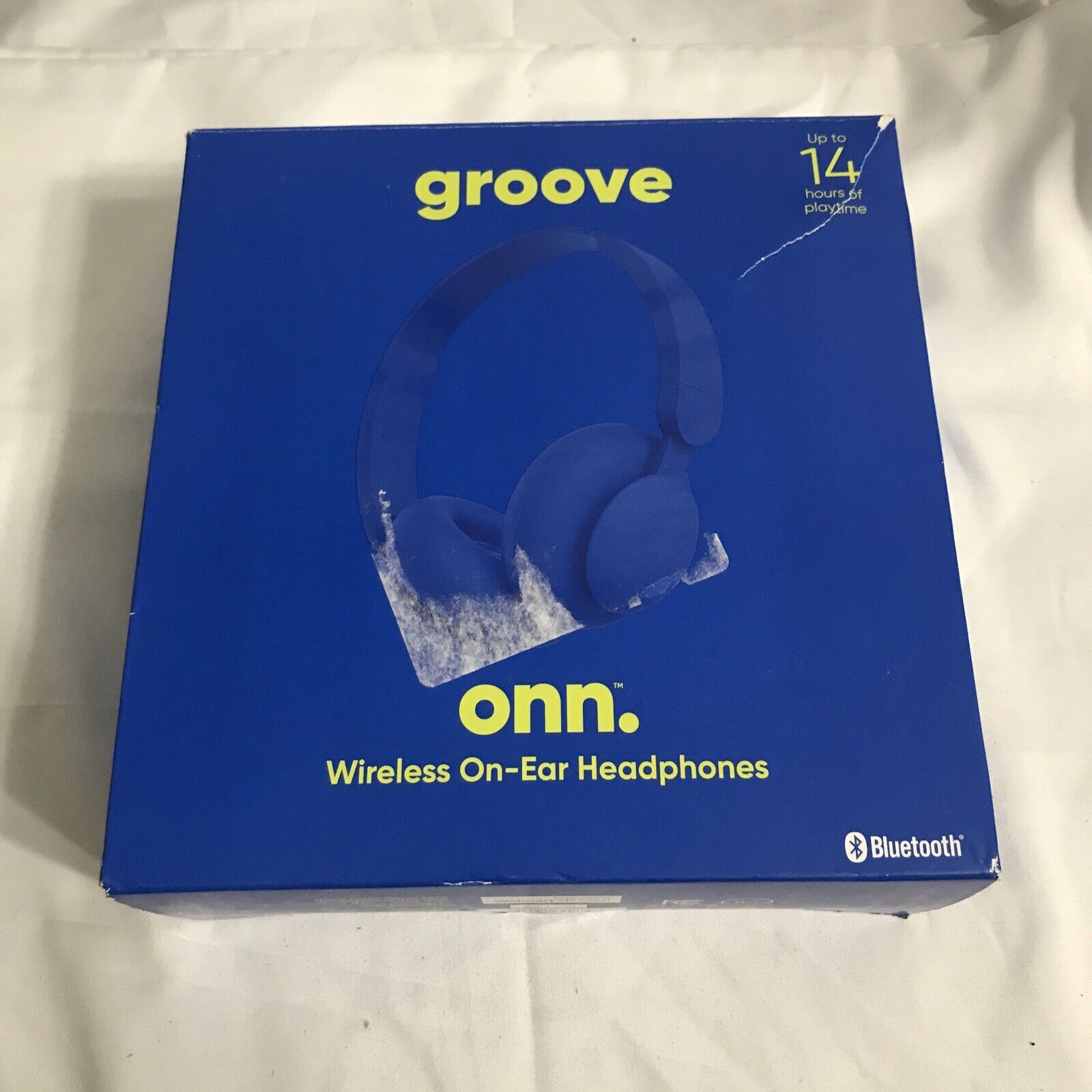 Groove Onn Wireless On-Ear Headphones AAABLU100002890 Blue