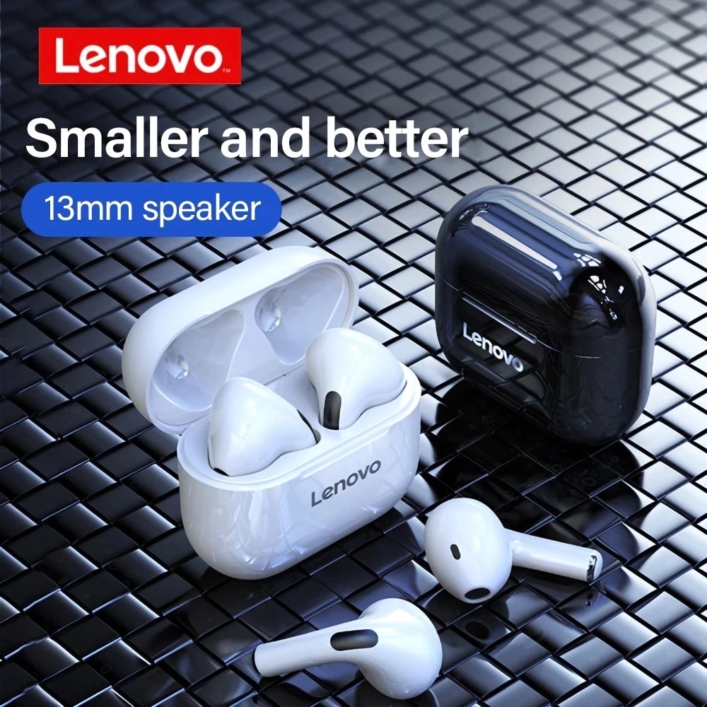 Lenovo LP40 Wireless Earbuds with Touch Control