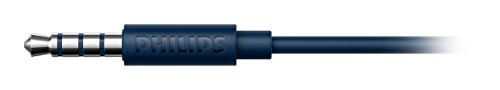 Philips BASS+ On-Ear Headphones - Blue