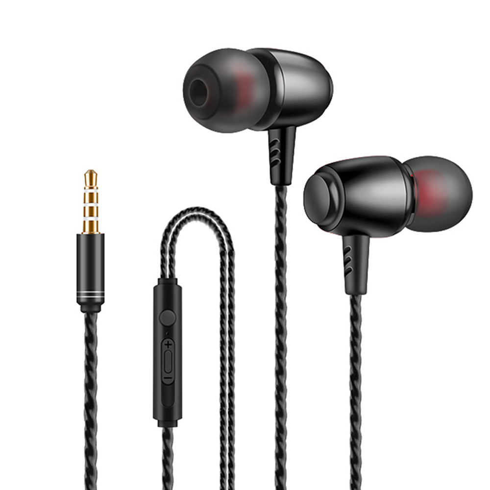 Wired Earbuds with Mic & Volume Control