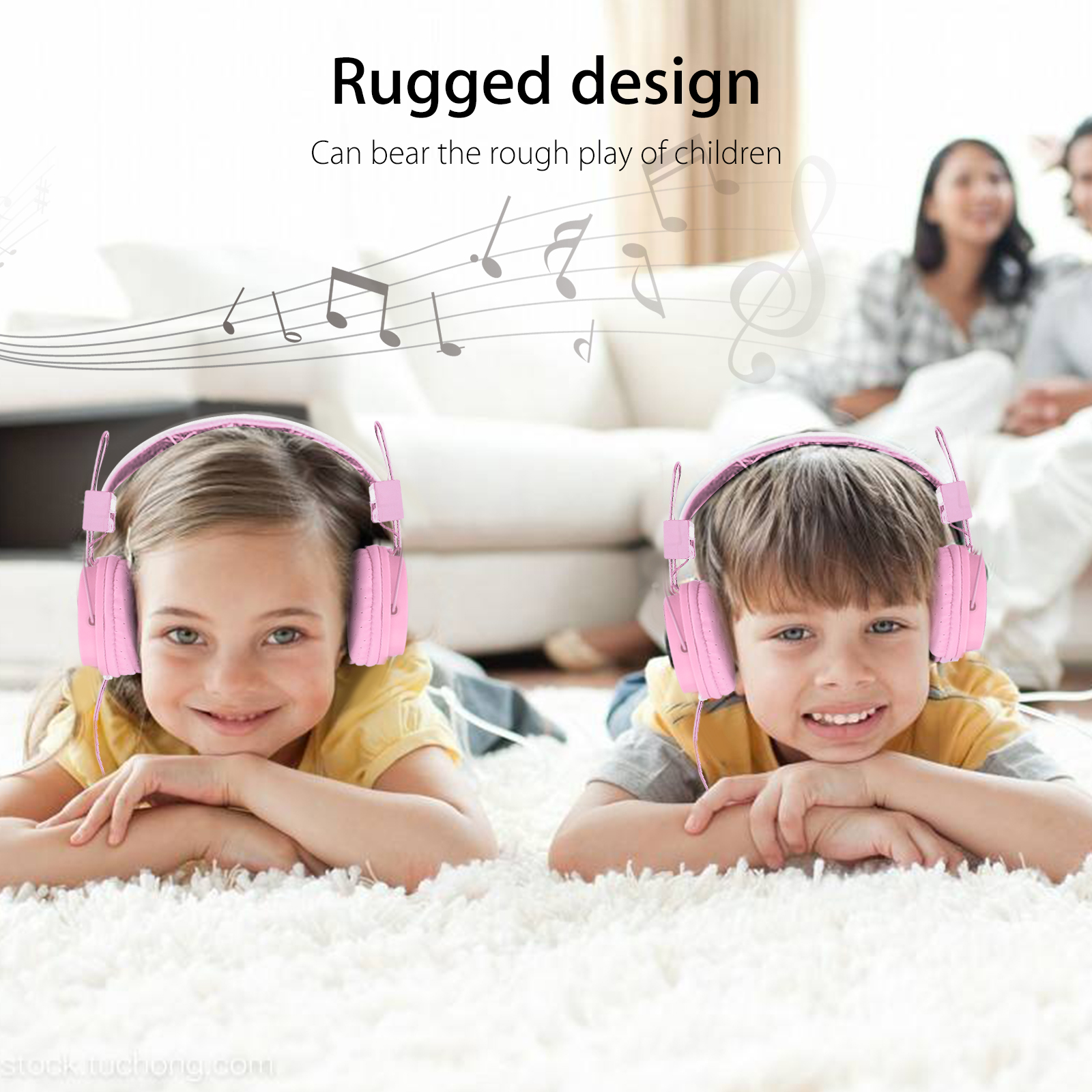 Foldable Noise Reduction Headphones for Android