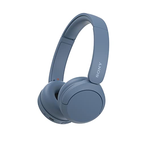 Sony Bluetooth Headphones with 50 Hours Battery Life - Blue