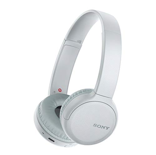 Sony Wireless Bluetooth Headphones with Mic - White