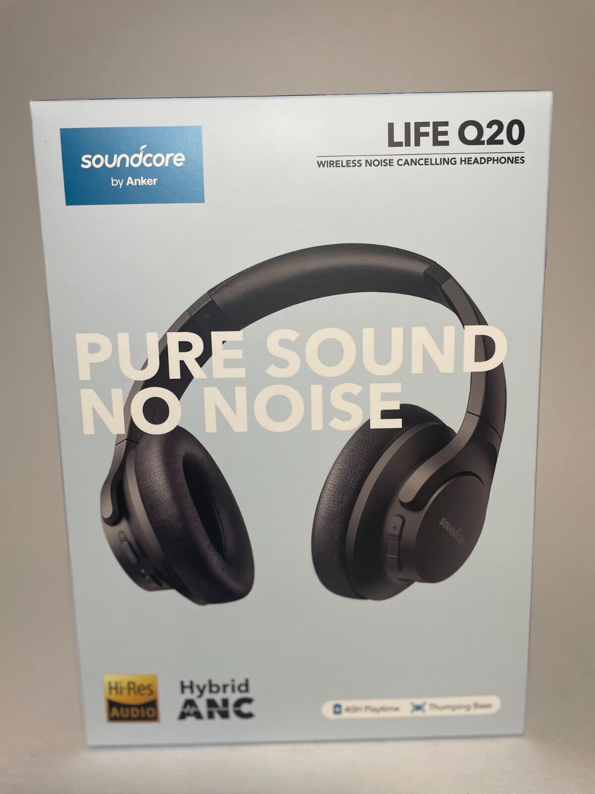 Anker Soundcore Life Q20 Wireless Headphones - Black