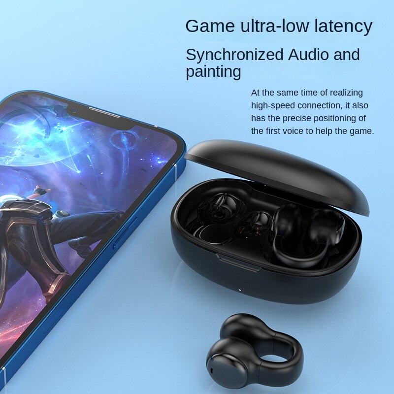 2023 TWS Wireless Clip-on Earphones with HD Call