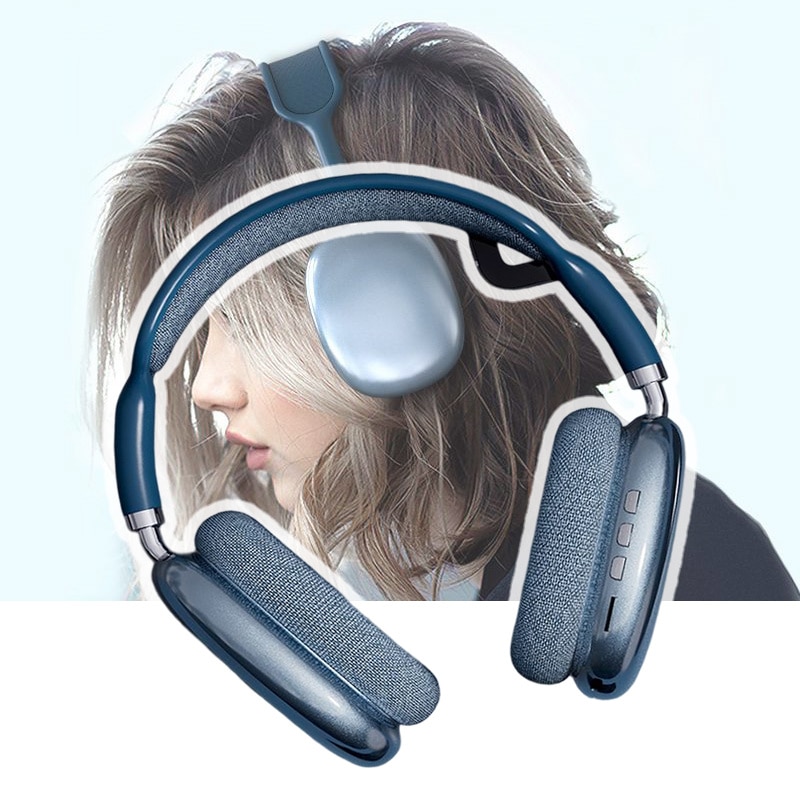 Bluetooth Wireless Noise-Cancelling Stereo Headphones for Gaming & Calls