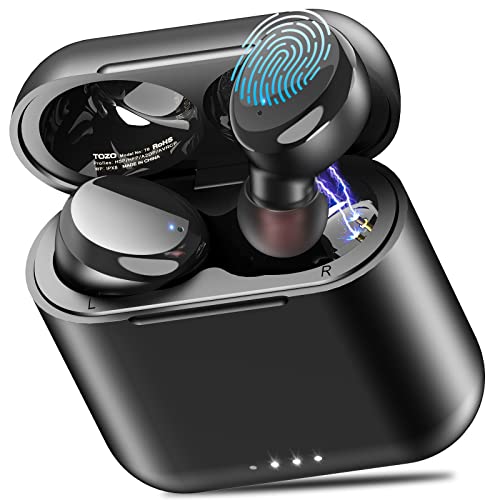 TOZO T6 Bluetooth Earbuds with Wireless Charging (2022)