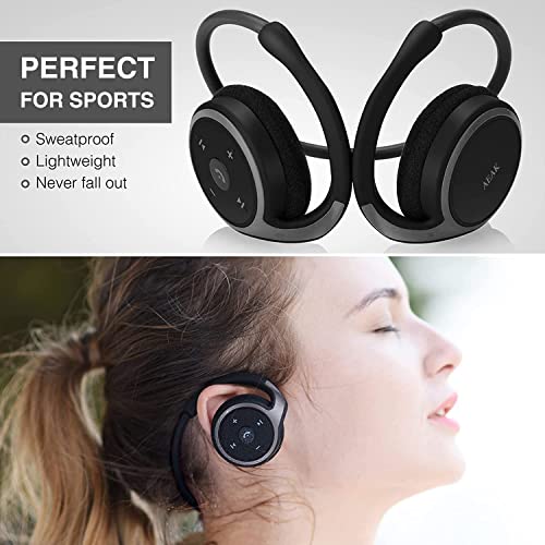 Wireless Sport Headphones with HiFi Sound & Mic