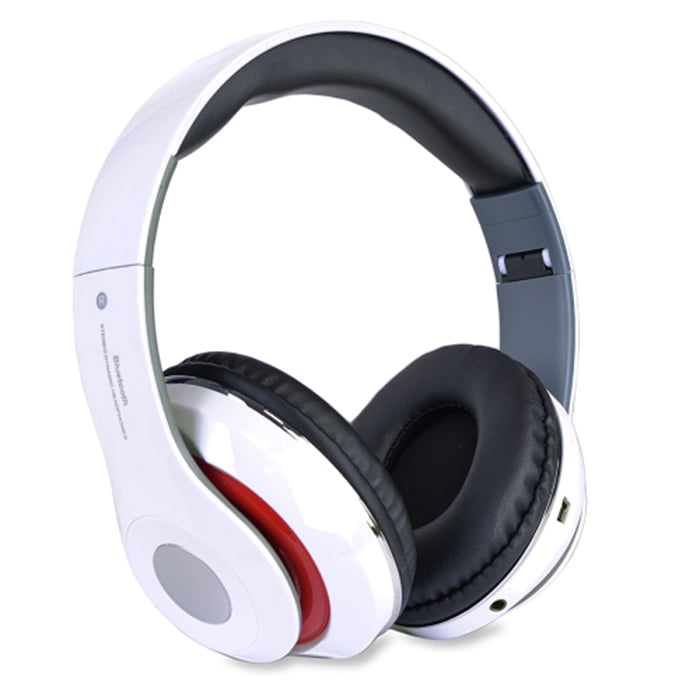 Altatac Bluetooth Noise-Canceling Over-Ear&On-Ear Headphones, White, 071157