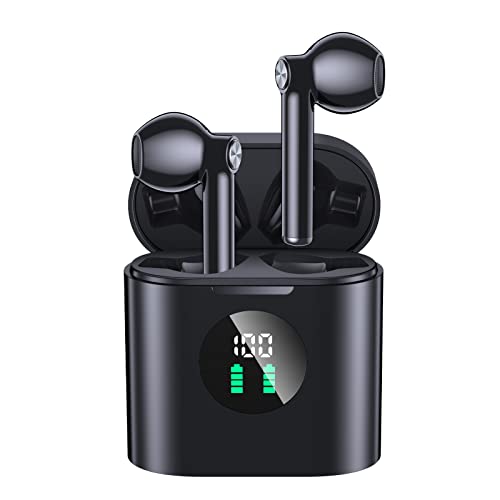 Wireless Earbuds with 35H Playtime & Mic