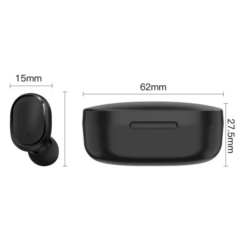 Wireless Noise Cancelling Earphones with Mic for Xiaomi Redmi